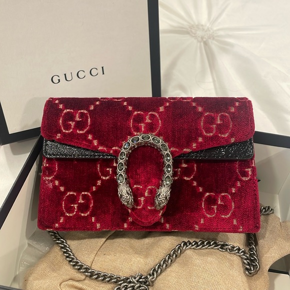 Gucci velour super mini Dionysus - Picture 3 of 11